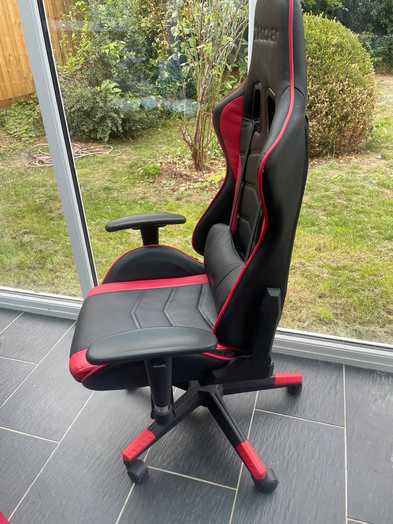 X Rocker Alpha eSports Office Gaming Chair - Red