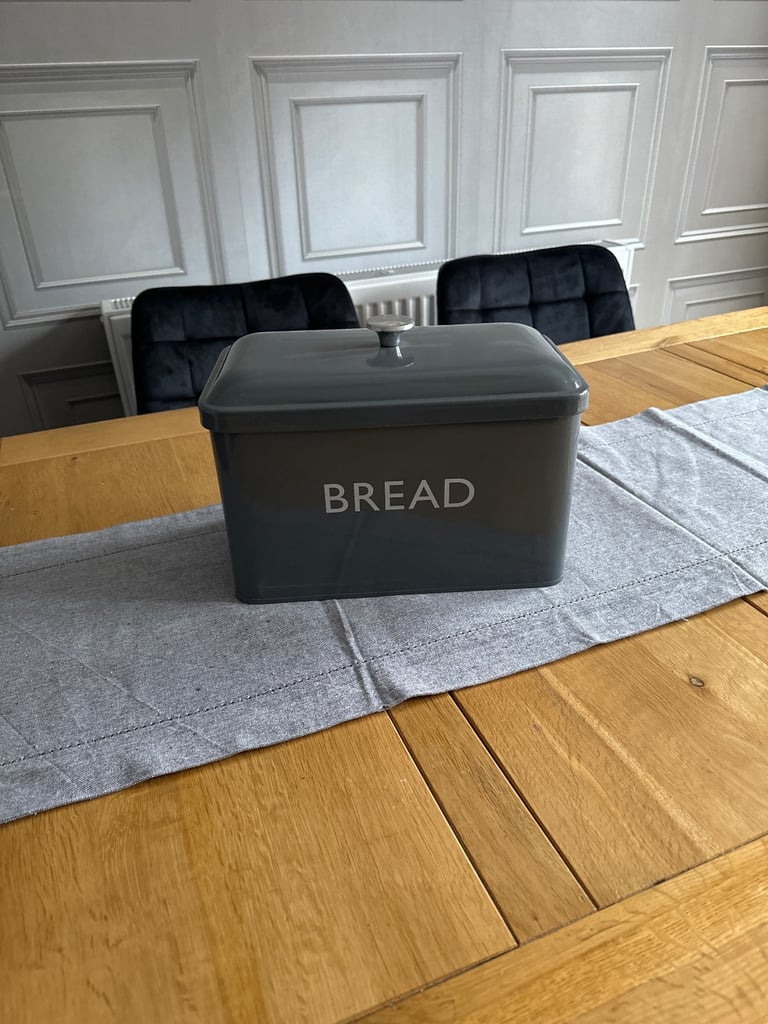 image for John Lewis Grey Bread Bin 