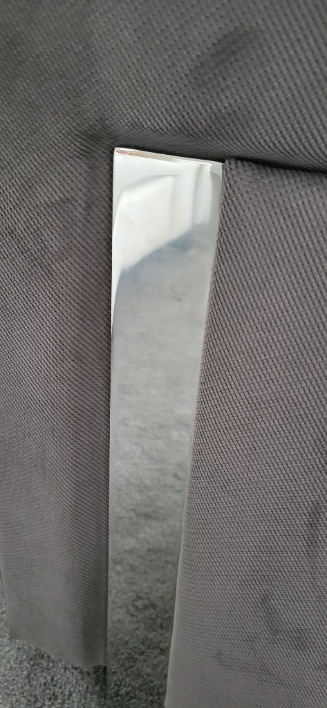 Luxury Designer Grey Textured Velvet 3 seater sofa, Made in Italy, (2 AVAILABLE) New Trend Concepts