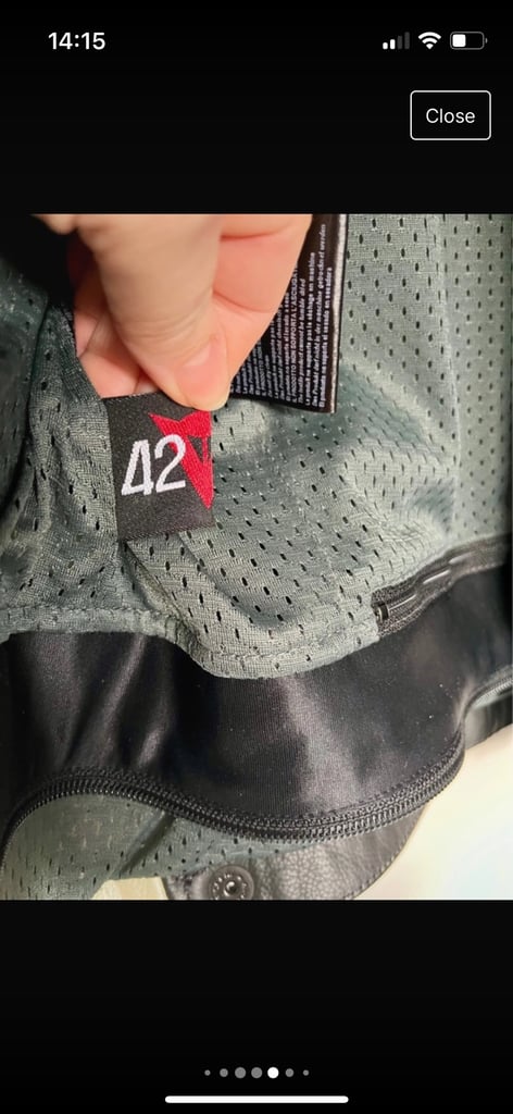 Ladies Dainese Motorcycle Jacket