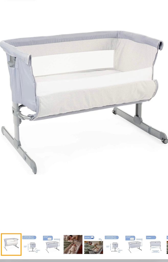 Chicco NEX2ME Baby Cot With Mattress