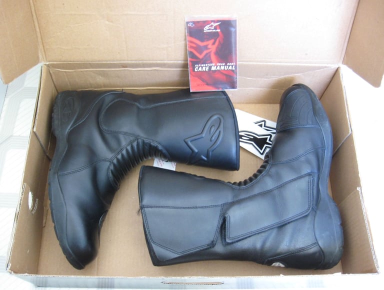 ALPINESTARS Web Gore-Tex motorbike boots EU45 UK 10.5 waterproof motorcycle, vgc