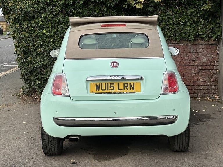 2015 Fiat 500C TwinAir Lounge Convertible Petrol Manual