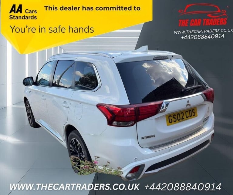 2016 Mitsubishi Outlander 2.0 PHEV GX4hs 5dr Auto ESTATE PETROL/ELECTRIC Automatic
