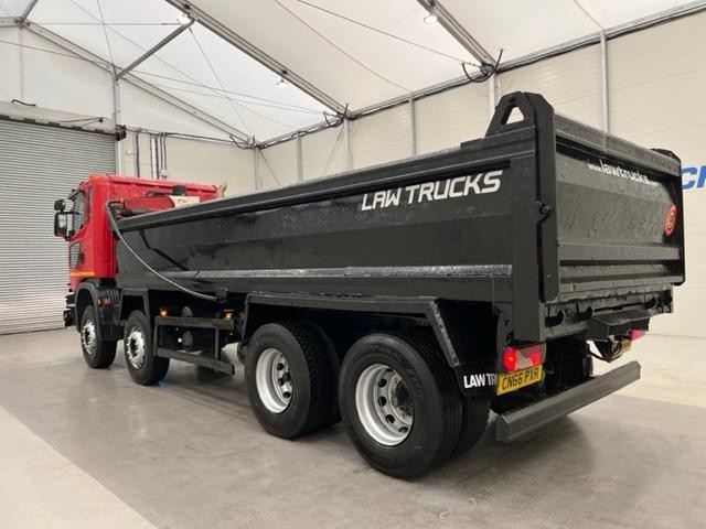 Scania G410 8x4 Sleeper Cab Steel Tipper Manual