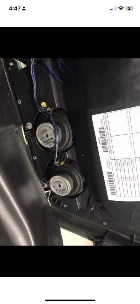 Audi TT jehnert speakers set up