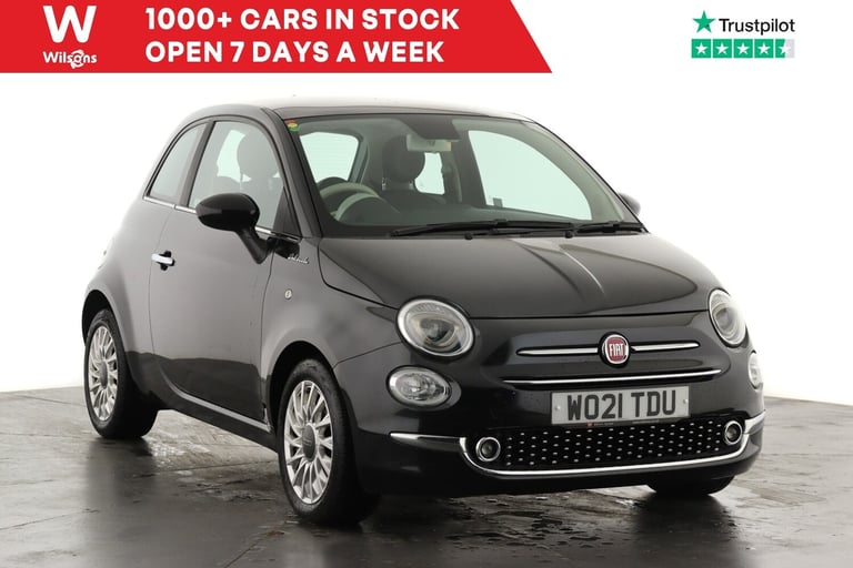 2021 Fiat 500 1.0 Mild Hybrid Dolcevita [Part Leather] 3dr Hatchback Petrol Manual