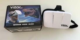 Vizor Pro Virtual Reality Headset VR - as new