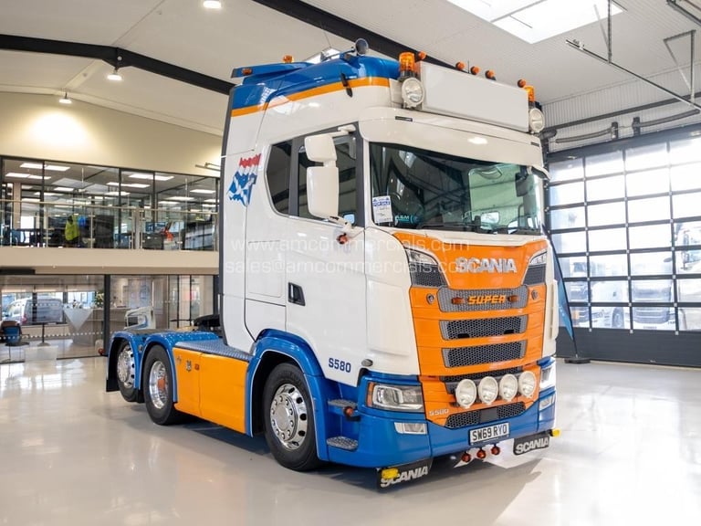 2020 (69) SCANIA S580 V8 HIGHLINE 6X2 TAG AXLE