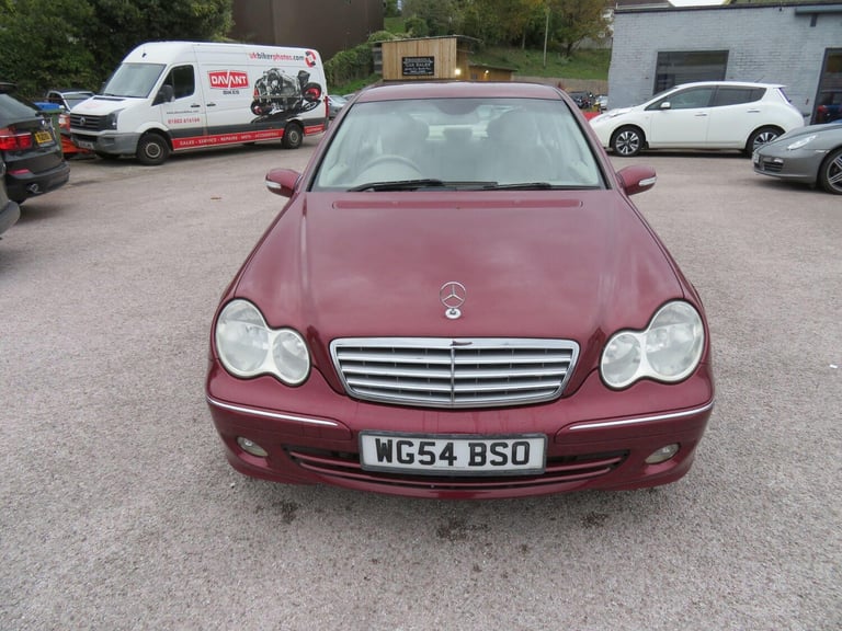 2004 Mercedes-Benz C Class 1.8 C180 Kompressor Elegance SE 4dr SALOON Petrol Automatic