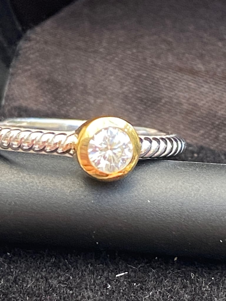 image for New Moissanite Solitaire, 