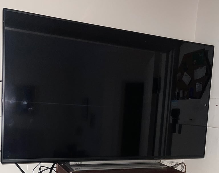 43” Toshiba television.