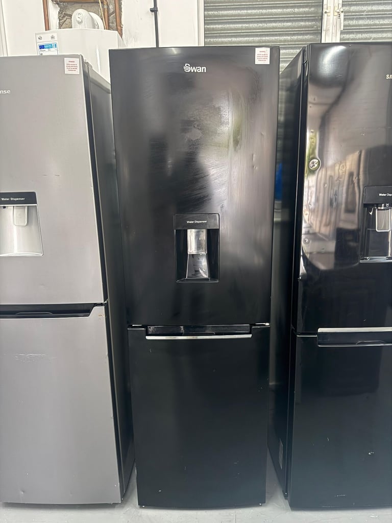 image for Swan SR15662B Fridge Freezer – 232L Capacity – Free Delivery Within 24hr