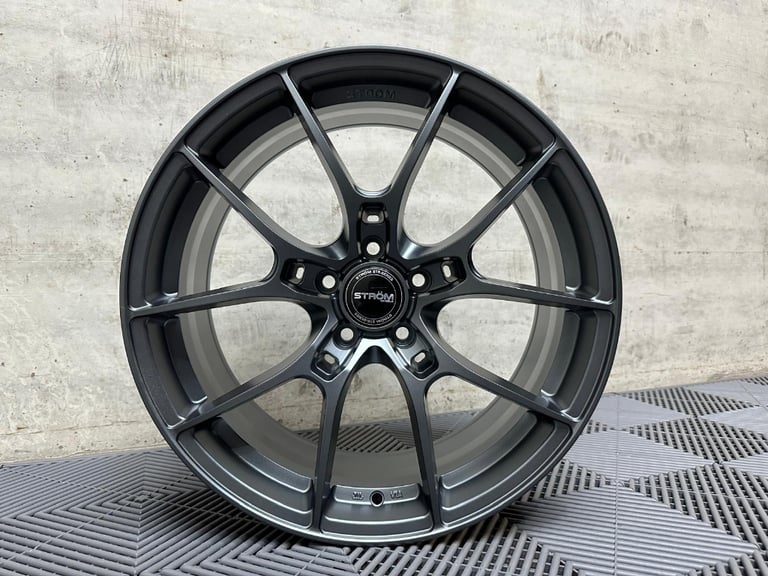 18 19" Strom F1 Alloy wheels Ford Focus Mondeo Connect Van Volvo Jaguar XE XF 5x108