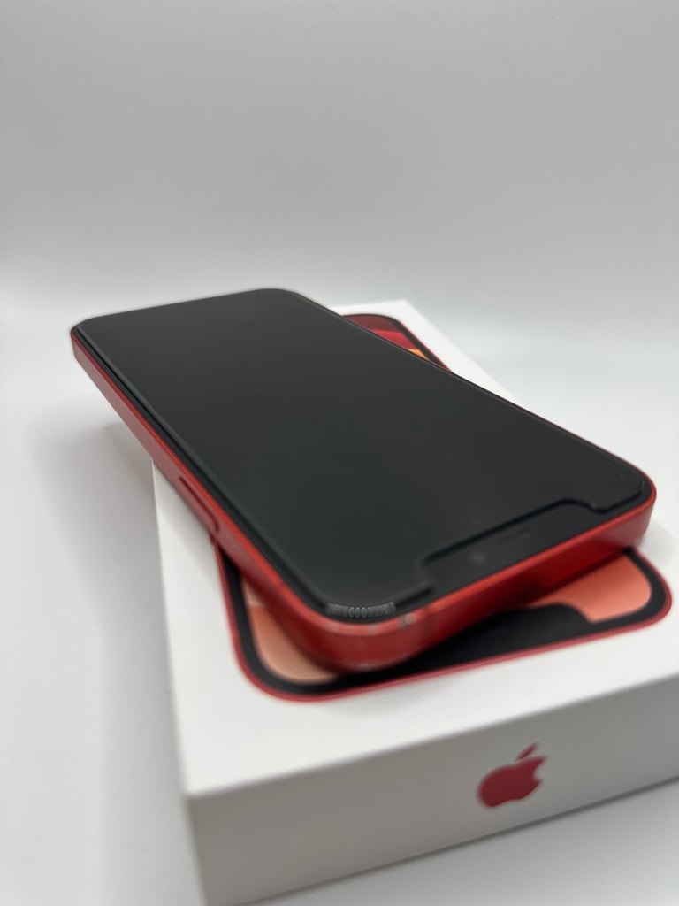 PRISTINE: Apple iPhone 12, 64gb, Red (UNLOCKED)
