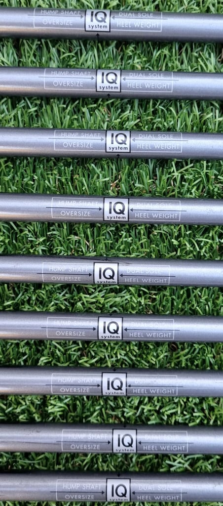 KING COBRA - OFFSET 3-SW, 1-3-5-7, Chipper wedge, putter, CALLAWAY bag, trolley & EXTRA's