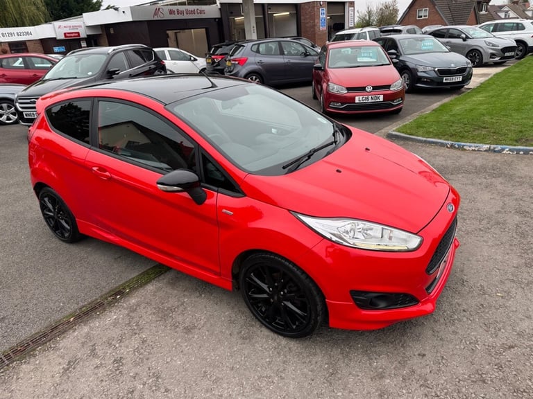 2016 Ford Fiesta 1.0 EcoBoost 140 ST-Line Red 3dr HATCHBACK PETROL Manual