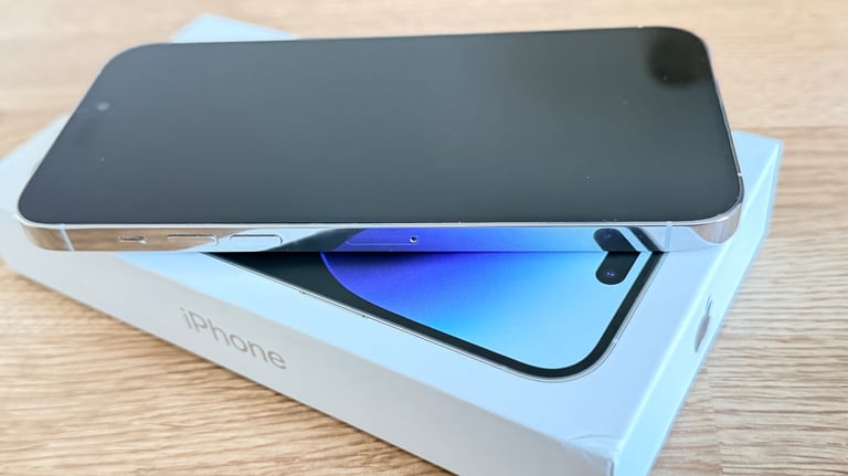Apple iPhone 14 Pro Max Silver 256gb Unlocked & Boxed 