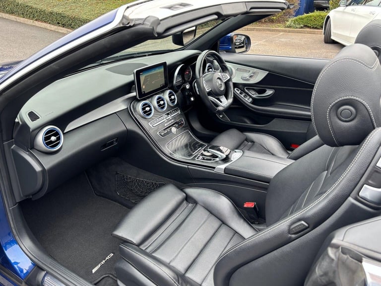 2017 Mercedes-Benz C Class 2.1 C250d AMG Line (Premium Plus) Cabriolet G-Tronic+ Euro 6 (s/s) 2dr...