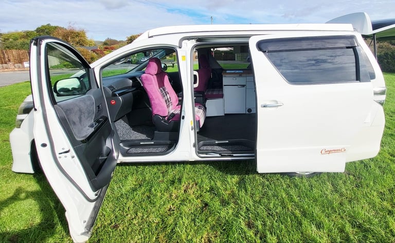 Toyota Velfire 2012 4 berth 4 belt Campers Co conversion 50k miles 