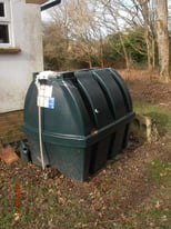 FREE outdoor bunded heating oil tank for parts, Titan 1250, capacity 1221 Litres