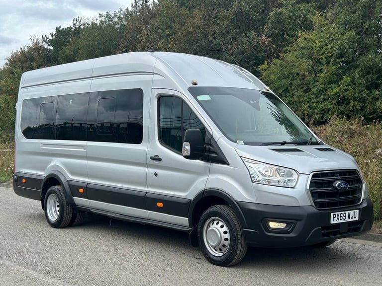 2019 69 FORD TRANSIT LEADER TREND XLWB L4H3 17 SEATER MINIBUS PSV TESTED!