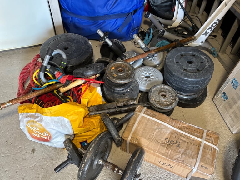 Weights and extras - see pictures 