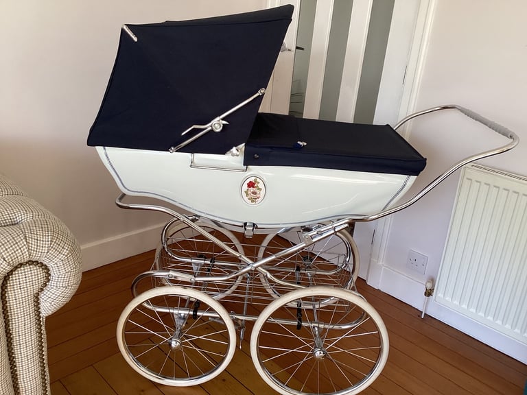 Vintage Durham Silver Cross Coach Built Pram