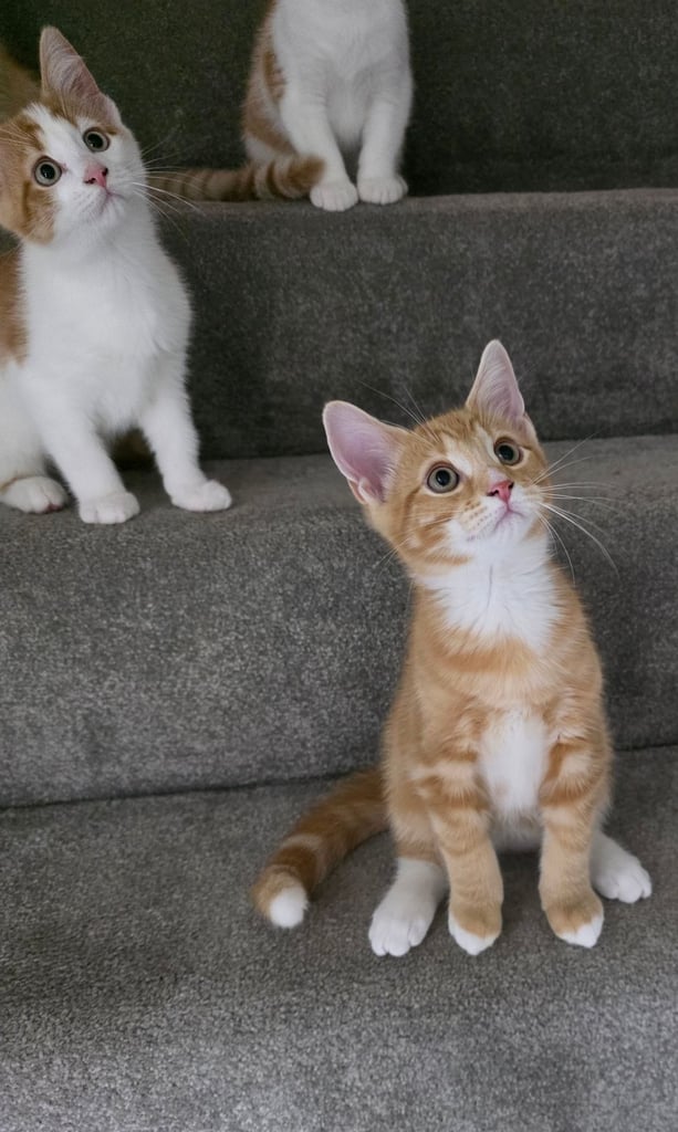 Mainecoon Cross Kittens (READY TO GO)