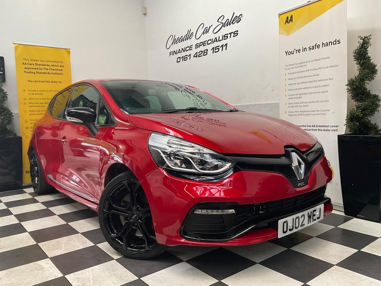 2014 Renault Clio 1.6T 16V Renaultsport 200 5dr EDC HATCHBACK PETROL Automatic