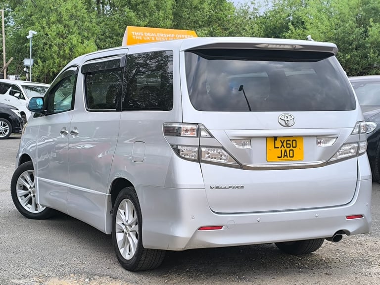 2011 Toyota Vellfire 2.4 Petrol Automatic 7 Seats ULEZ Free MPV Petrol Automatic