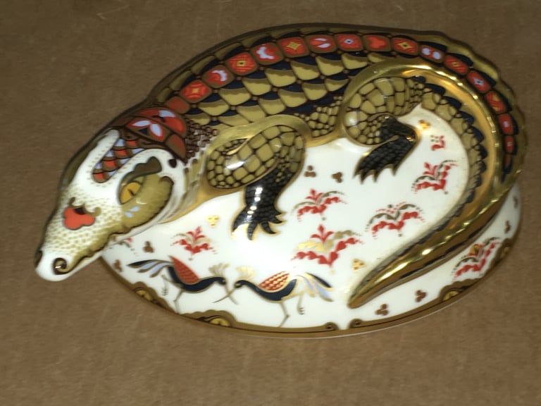 image for Royal Crown Derby Crocodile Paperweight