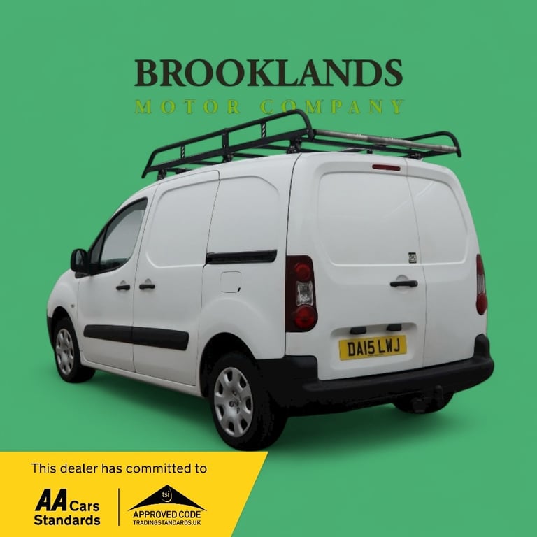 2015 Peugeot Partner 850 1.6 HDi 92 PROFESSIONAL VAN PANEL VAN Diesel Manual