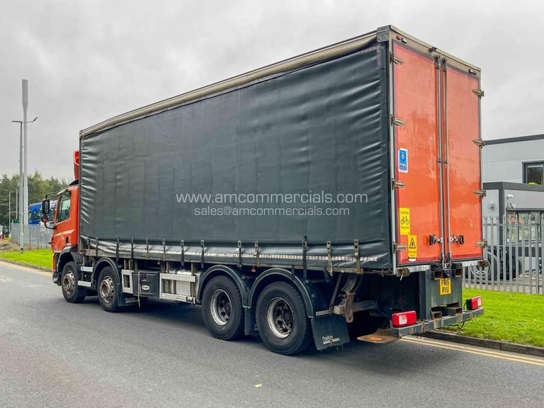 2015 (15) DAF CF 370 CURTAIN SIDE 32 TONNE 8X2 TWIN WHEEL