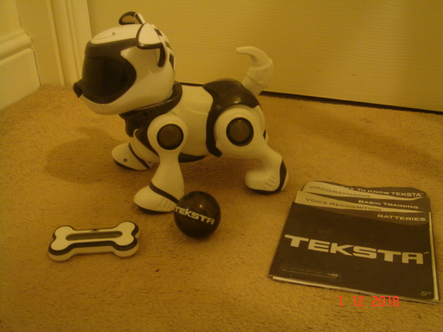 AS NEW Teksta Voice Recognition Robot Puppy Robotic Dog 5th Gen with ball bone BOXED as new L26 in Chorley Lancashire Gumtree