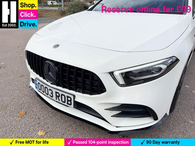  Mercedes-Benz A-Class 2.0 A35 AMG (Premium Plus) Hatchback 5dr Petrol SpdS DCT 4MATIC Euro 6 (s/...
