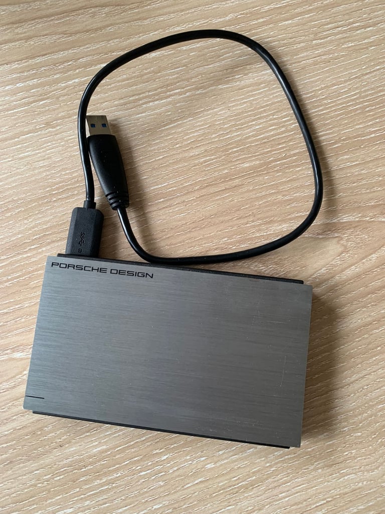 Lacie Porsche Design 1 TB USB hard drive