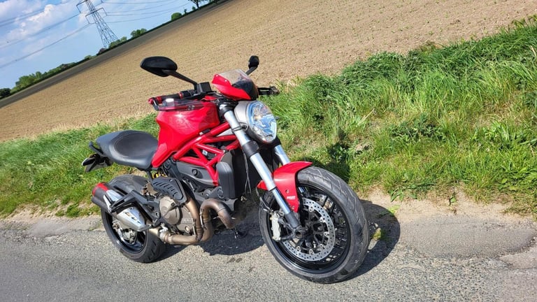 2015 65 DUCATI M821 MONSTER ABS NAKED RED M 821 HISTORY NEW MOT