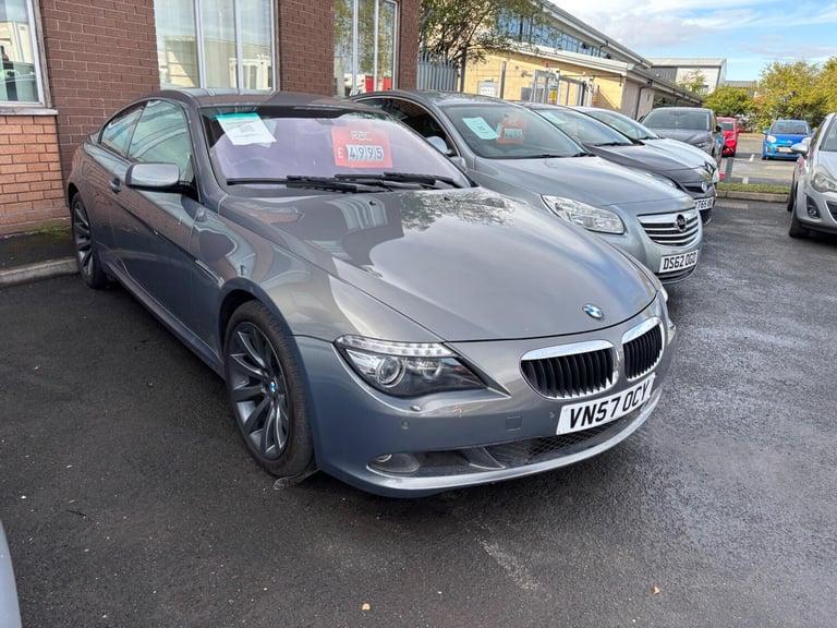 2007 BMW 6 Series 630i Sport 2dr [272] COUPE PETROL Manual