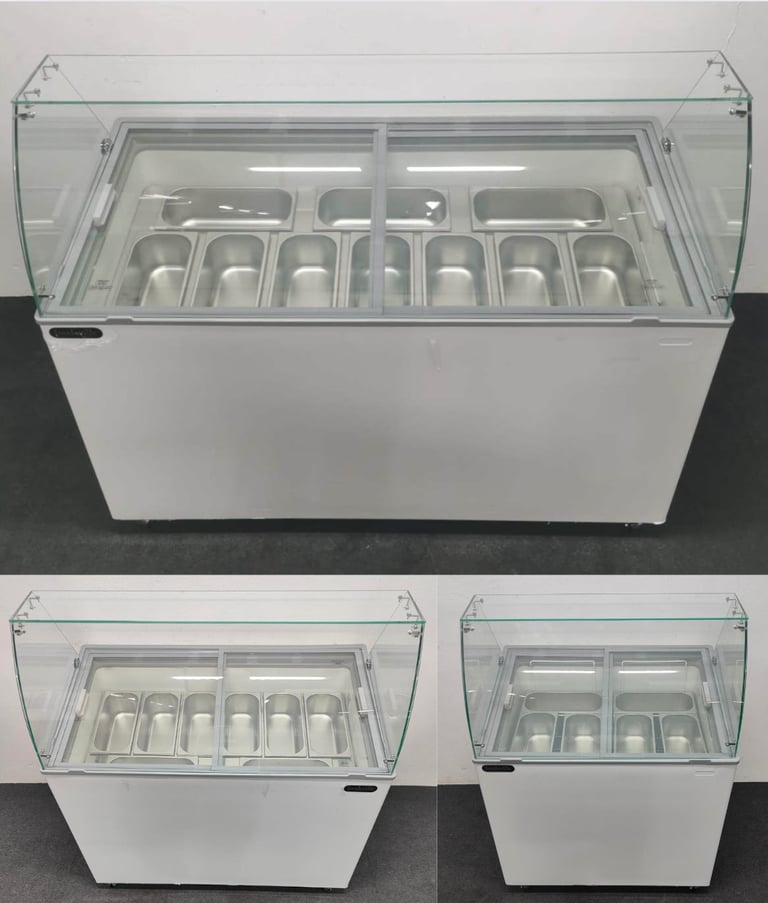 Profit NOW, Pay Later! NEW Foodsville 6, 8 & 10 Scoop Ice Cream Display Freezers