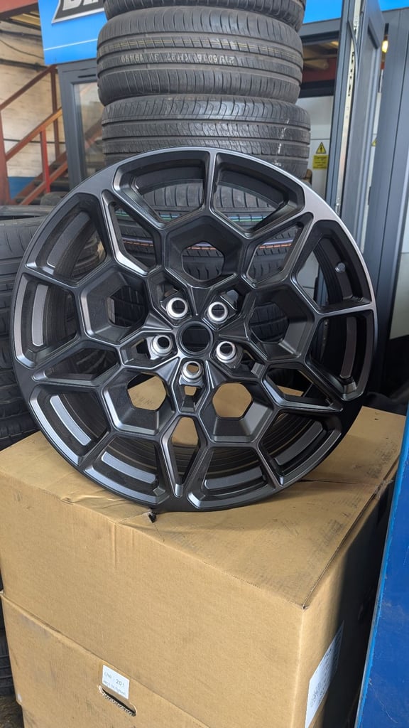 HEXOR 20X10 5X120 ALLOY WHEELS BLACK LAND ROVER DISCOVERY DEFENDER LOOK 👀👀👀