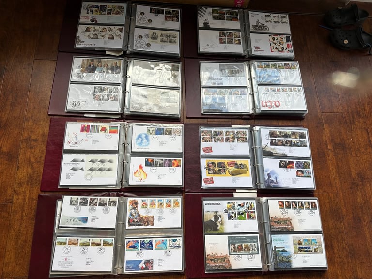 First Day Cover Albums