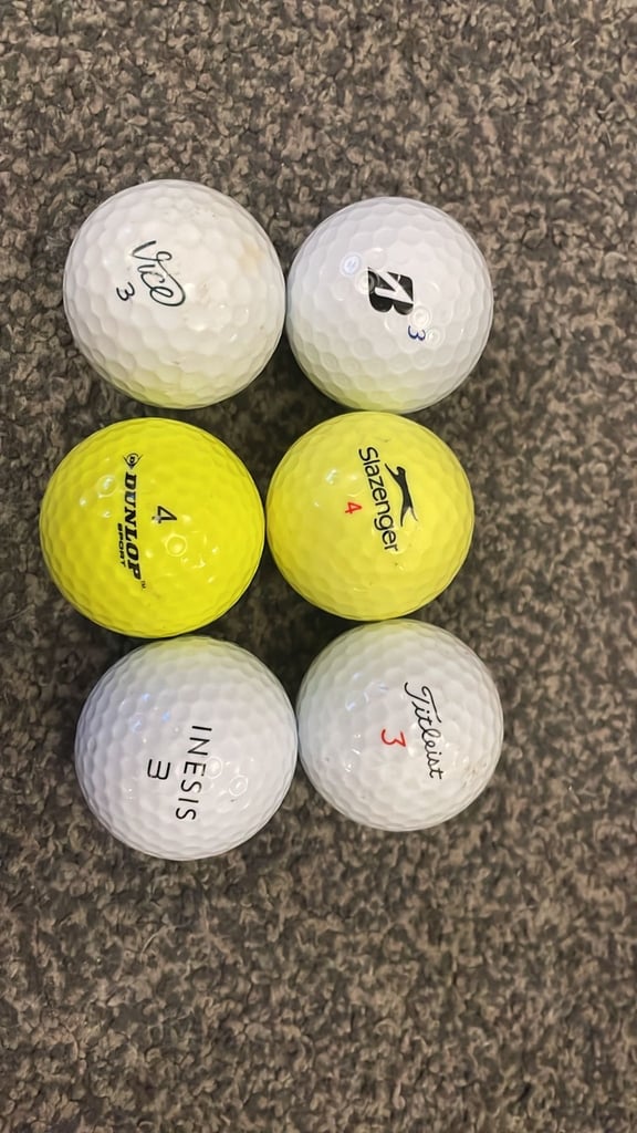 image for 6 Golf Balls 