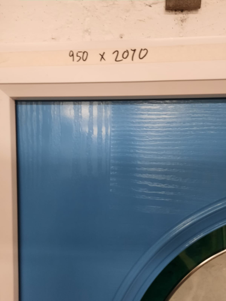 Ex Showroom Display Composite Door 950 x 2070 Duck Egg Blue outside White inside £495