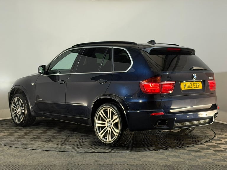 2012 BMW X5 XDRIVE30D M SPORT 3.0 DIESEL AUTOMATIC 7 SEATER 4WD 4X4 SUV 245 BHP 