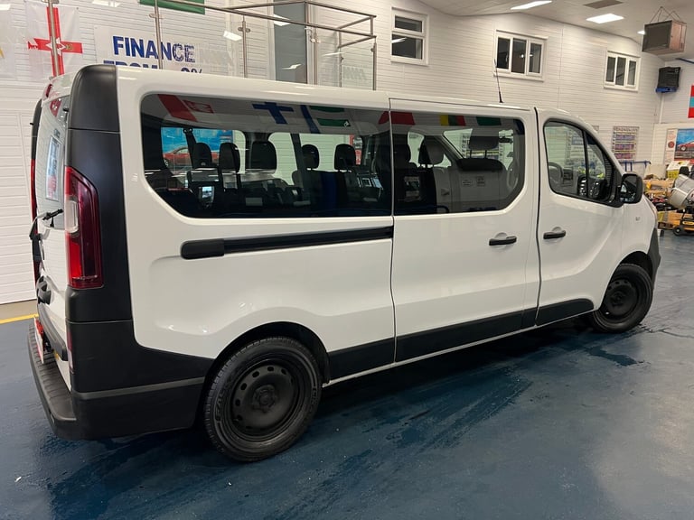 2018 Vauxhall Vivaro L2 1.6CDTI 120PS 9 SEAT LWB MINIBUS (EURO 6) MPV Diesel Manual