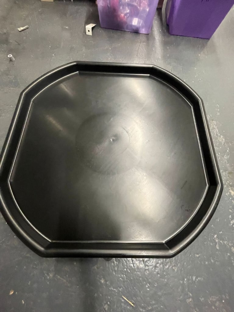 Heavy Duty Cement Mixing Tray Large Plastic Mortar Plastering Sand Gravel Mixing Pan for Building 