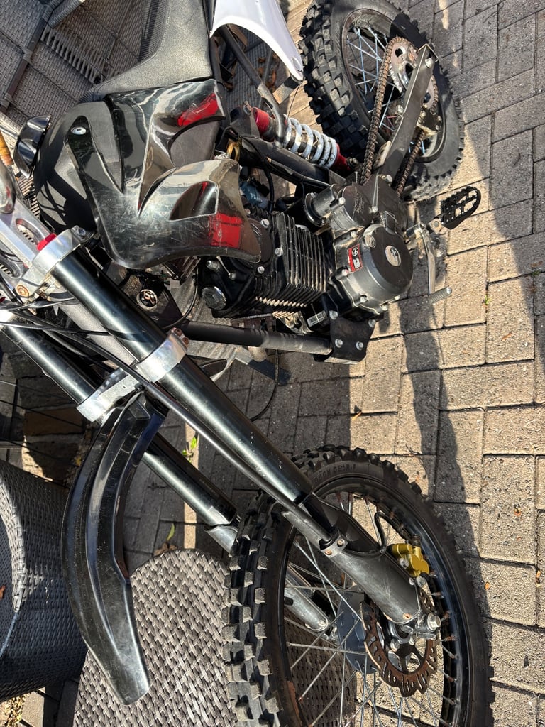 150cc pit bike big wheel