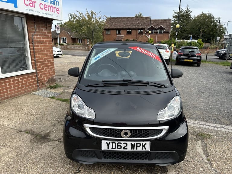 2013 smart fortwo Passion mhd 2dr Softouch Auto [2010] CONVERTIBLE PETROL Automatic