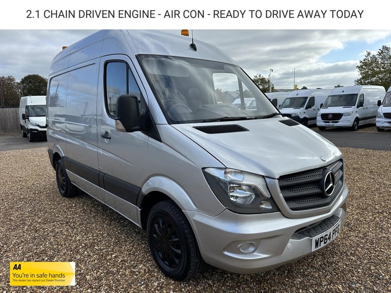 2014 Mercedes-Benz Sprinter 2.1 313 CDi Panel Van 4dr Diesel Manual RWD L1 H3 (222 g/km, 129 bhp)...
